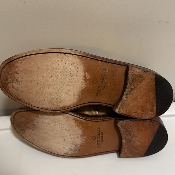 Grenson Archie Gibson Brogue Tan Shoe. Men’s Size 10 C. - Picture 7 of 9